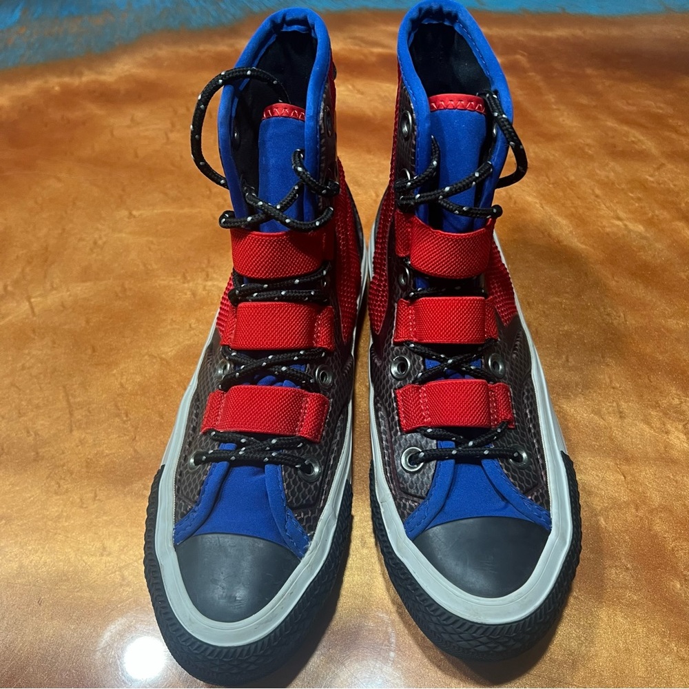 Converse CTAS 70 High Tech Hiker Enamel Red Blue Size 4 Youth - Picture 9 of 12